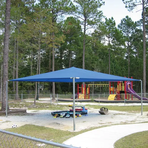 12 Ft X 20 Ft Independent Shade Shelter For Playground Zones 1
