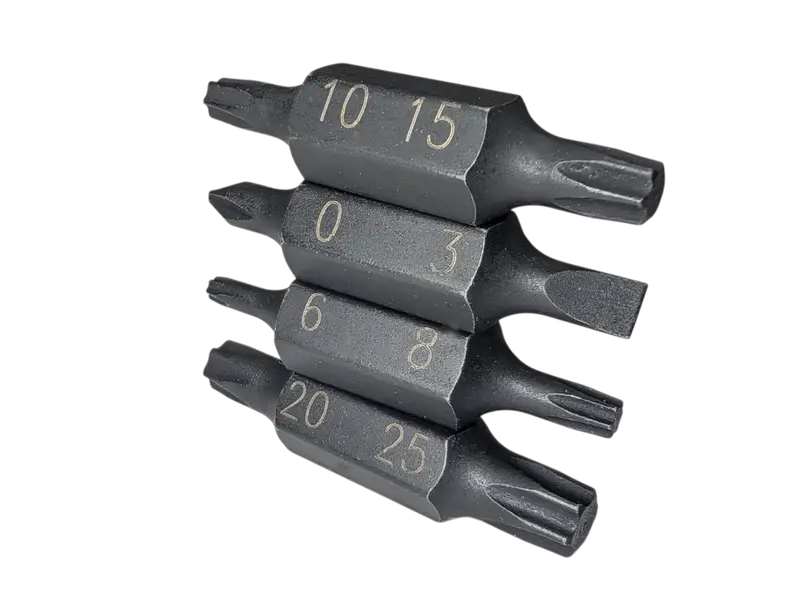 4-Piece Double-Sided Bit Set – Compact 'A Little Bit Extra' Collection 1