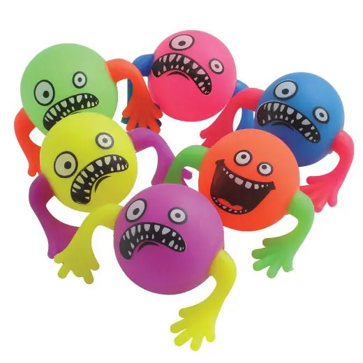 6-Piece Squishy Emoji Face Stress Relievers – Soft Sensory Toys 1