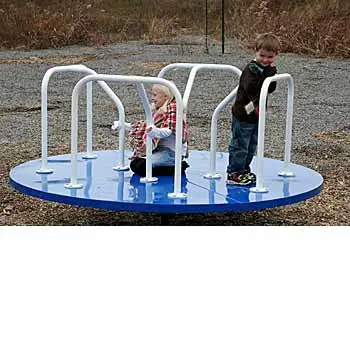 8-Foot Green Merry-Go-Round Playground Spinner 1