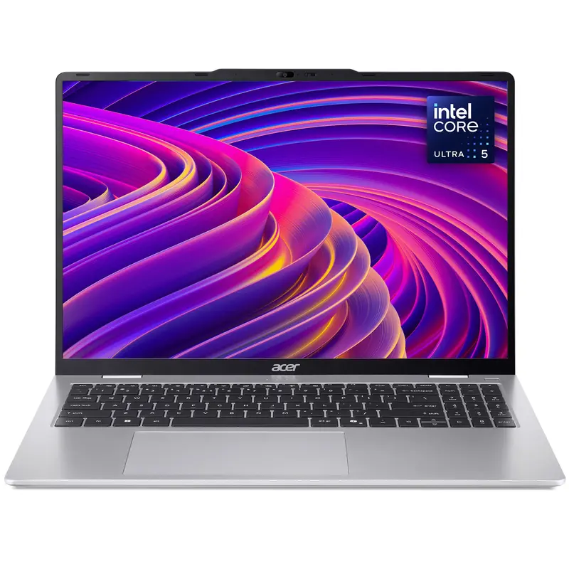 Acer Aspire Lite 16 – Intel Core Ultra 5, 16" Wuxga Display, 16Gb Ram, 512Gb Ssd, Silver 1