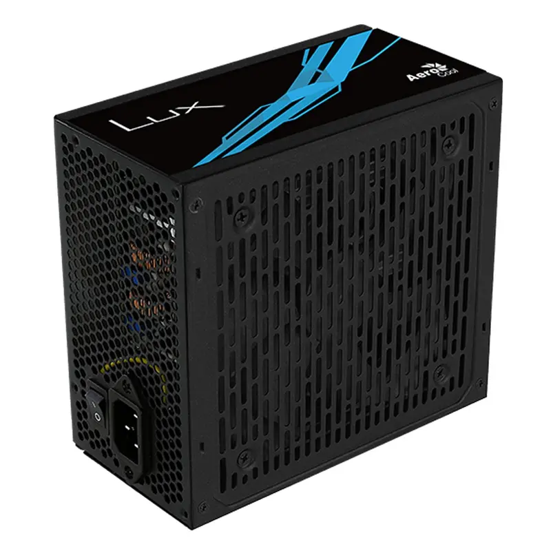 Aerocool Lux Bronze 650W Atx Power Supply – Black 1