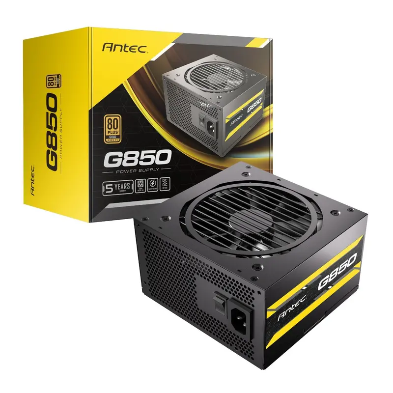 Antec Atom G850 80 Plus Gold Semi-Modular Psu – 850W 1