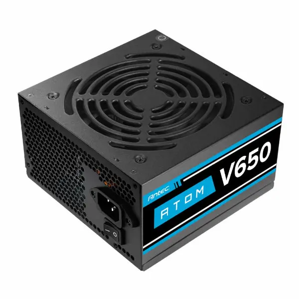 Antec Atom V650 Non-Modular Atx Power Supply – 650W 1