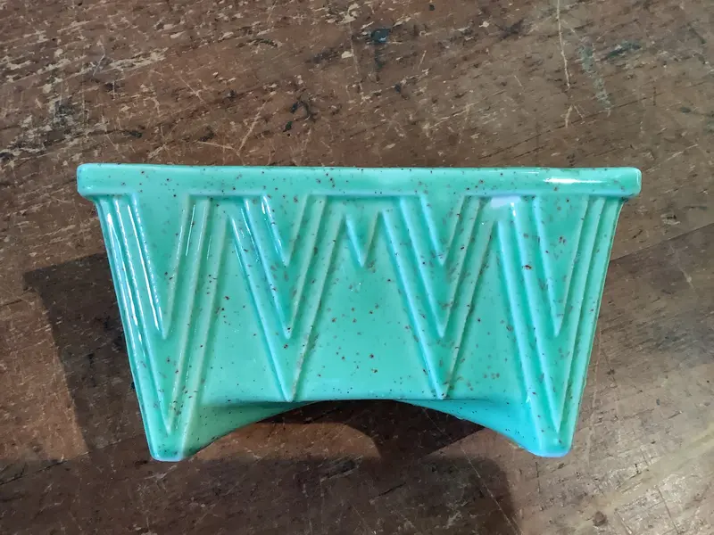 Art Deco–Inspired Cookson Pottery Planter 1