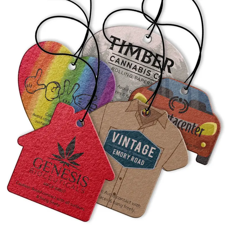 Assorted-Shape Car Air Freshener – Ready-To-Print Designs 1