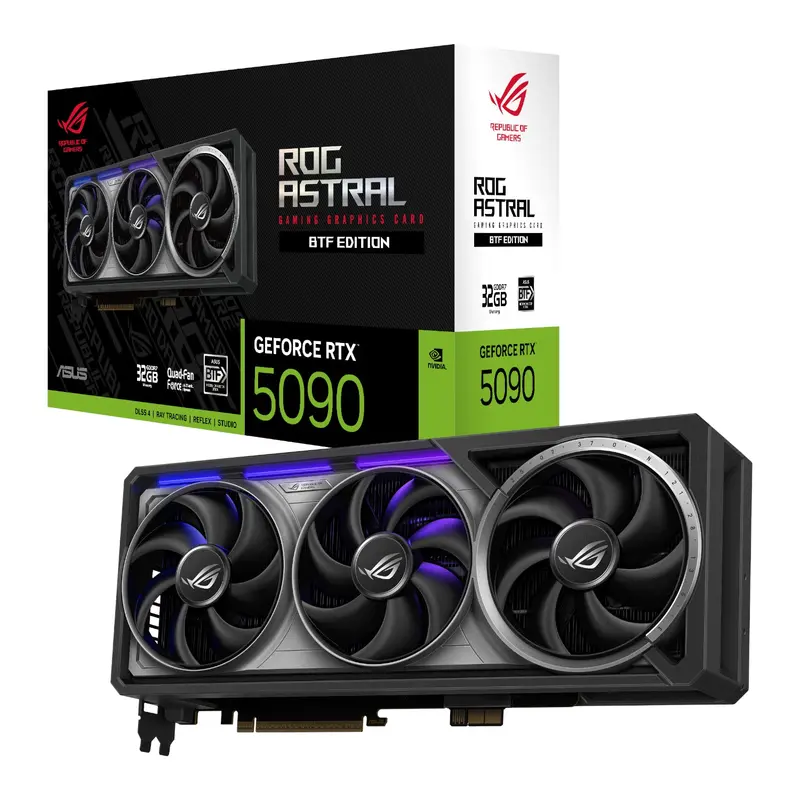 Asus Rog Astral Rtx 5090 32Gb Gddr7 Btf Graphics Card 1