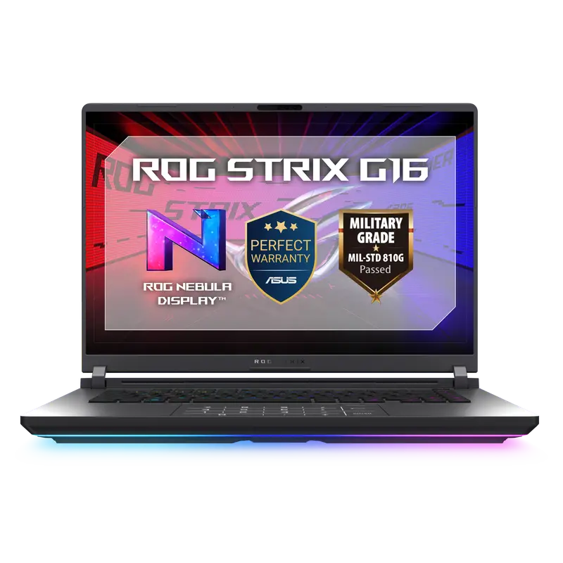 Asus Rog Strix G16 Gaming Laptop – Intel Core I9, 16" 3K Display, 16Gb Ram, 1Tb Ssd, Rtx 5060 8Gb Gpu – Eclipse Gray 1