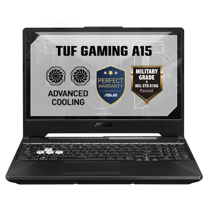 Asus Tuf Gaming A15 Laptop – Amd Ryzen 7, 15.6" Fhd, Rtx 3050, 8Gb Ram, 512Gb Ssd, Graphite Black 1