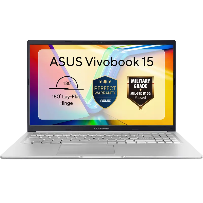 Asus Vivobook 15 Laptop – 15.6" Fhd Display, Amd Ryzen 5, 16Gb Ddr5 Ram, 512Gb Ssd, Cool Silver 1
