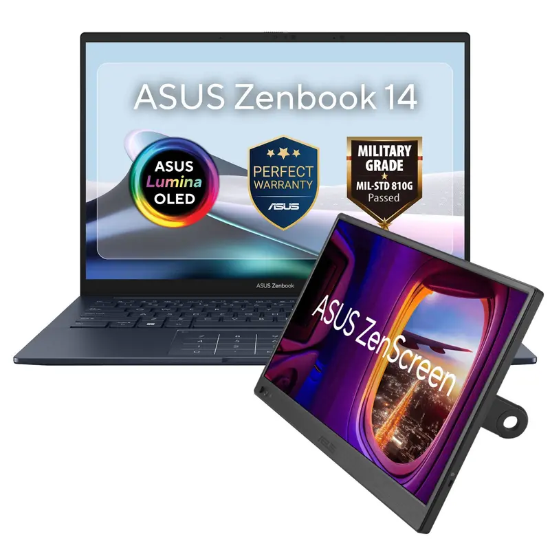 Asus Zenbook 14 Ai Oled Laptop – 14" Touchscreen, Intel Ultra 9, 32Gb Ram, 1Tb Ssd 1