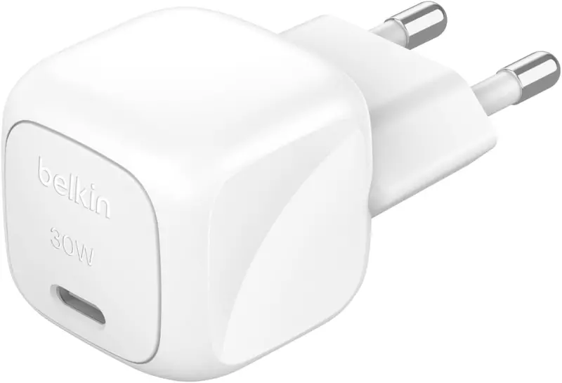 Belkin Boostcharge 30W Compact Wall Charger – White 1
