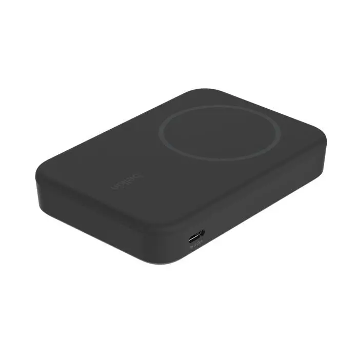 Belkin Boostcharge Qi2 Magnetic Power Bank – 8000Mah, 15W Wireless Charging, Black 1