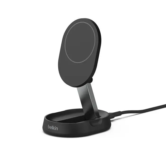 Belkin Convertible Magnetic Wireless Charging Stand – Sleek Black Design 1