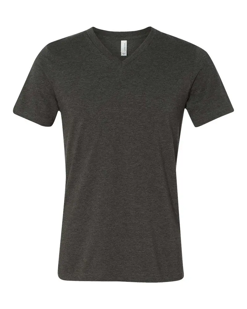 Bella+Canvas Soft-Feel Unisex V-Neck T-Shirt (Cvc Jersey) 1