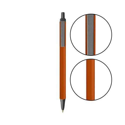 Bic Clic Stic Metallic Orange Ballpoint – Distinctive Color, Trusted Performance 1