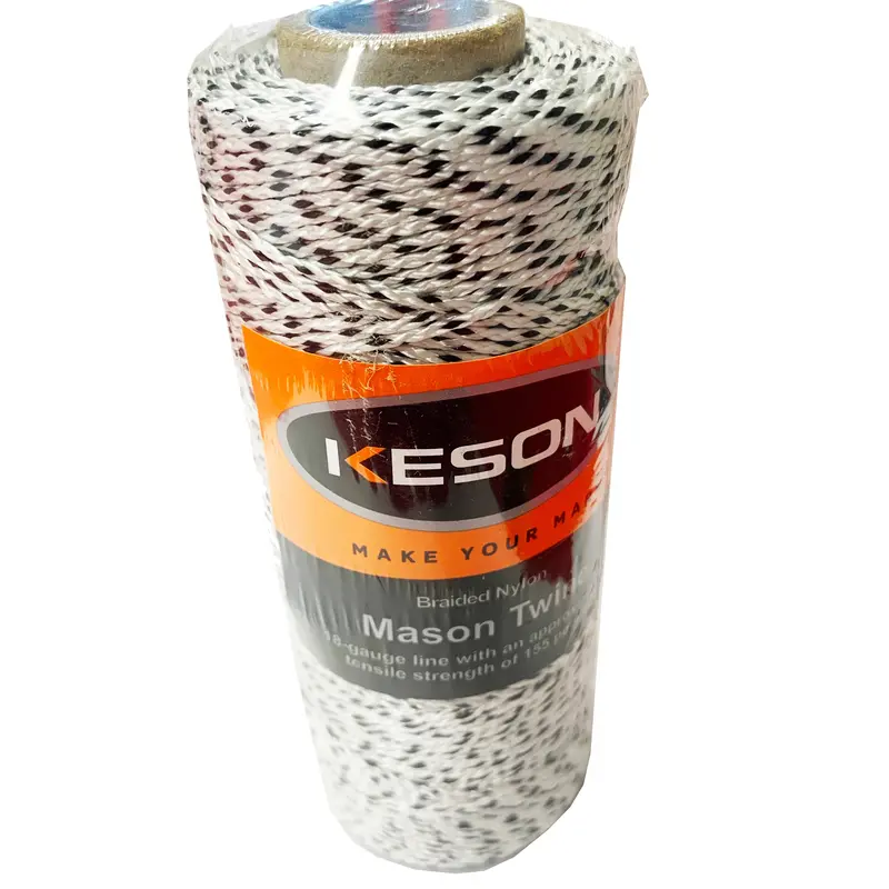 Black-And-White #18 Braided Nylon Mason Twine – 500-Foot Roll 1