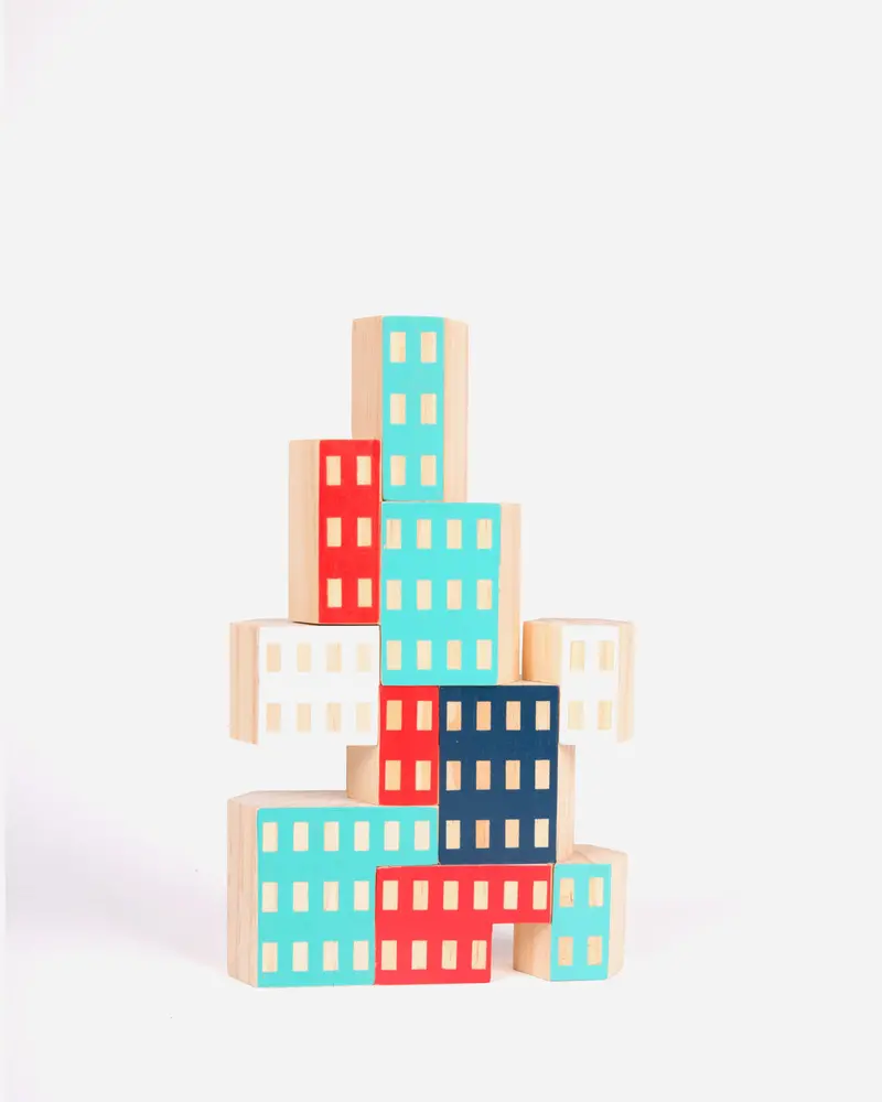 Blockitecture Series 1: Brutalism – Modular Architectural Building Set 1