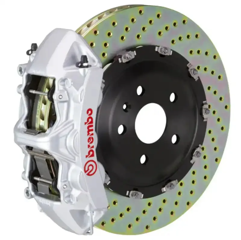 Brembo Gt Big Brake Kit – Front 6-Piston Calipers With 365X34Mm Drilled Rotors For 2011–2016 Bmw 528I 1