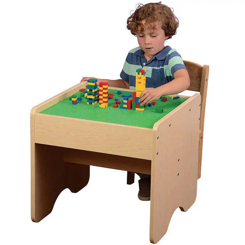 Brick-Compatible Building Table – Stable Surface For Standard Construction Toys 1