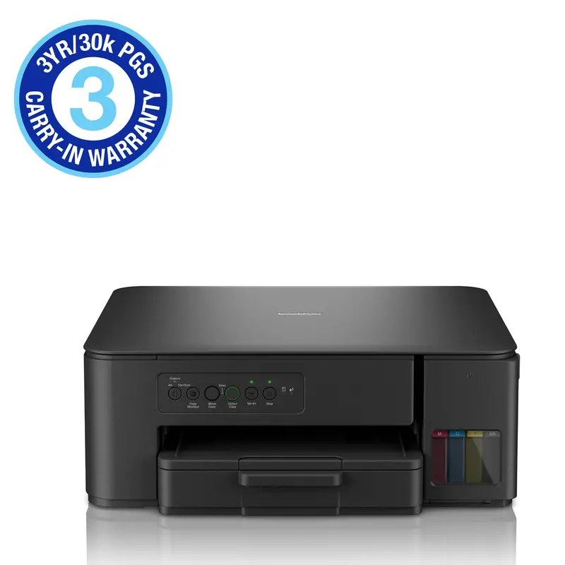 Brother Dcp-T430W Wi-Fi Inkjet Printer – 3-In-1 Refillable All-In-One 1