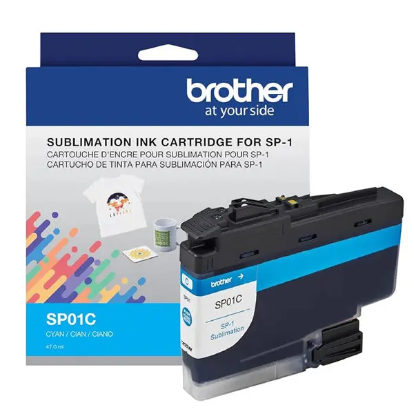 Brother Sp01Cs Cyan Sublimation Ink Cartridge 1