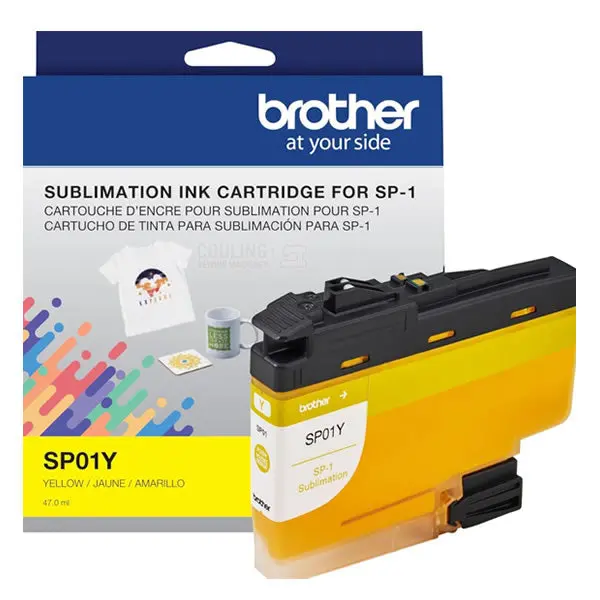 Brother Sp01Y Yellow Sublimation Ink For Specialty Printing 1