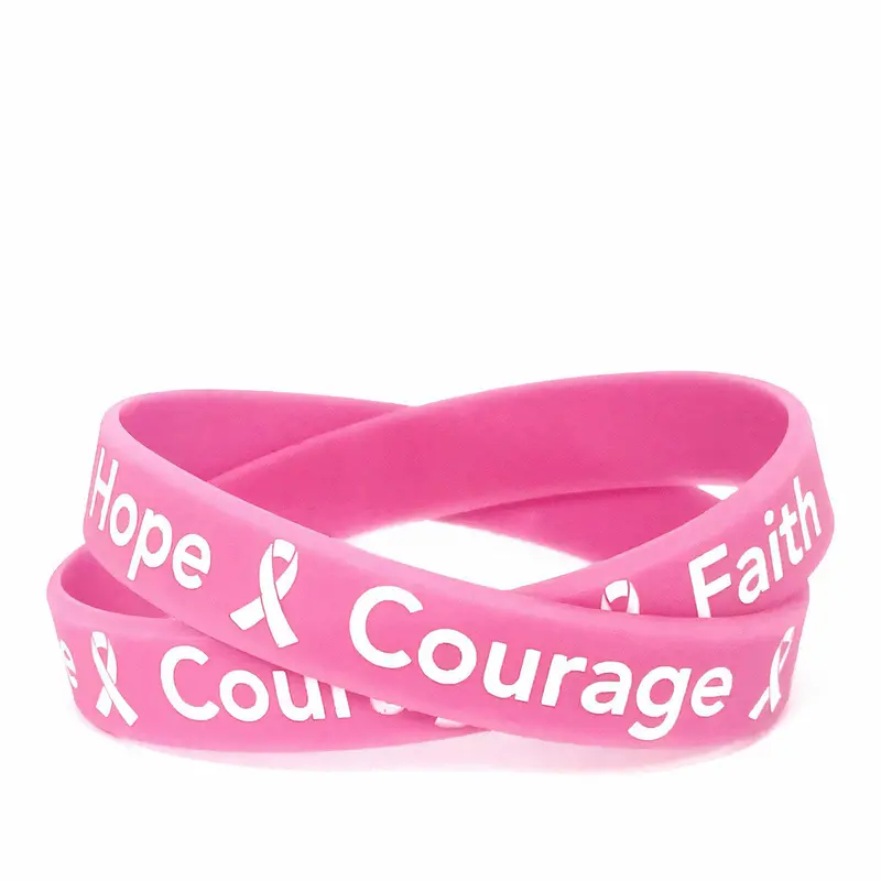 Bulk Printed Silicone Wristbands – Assorted Colors 1