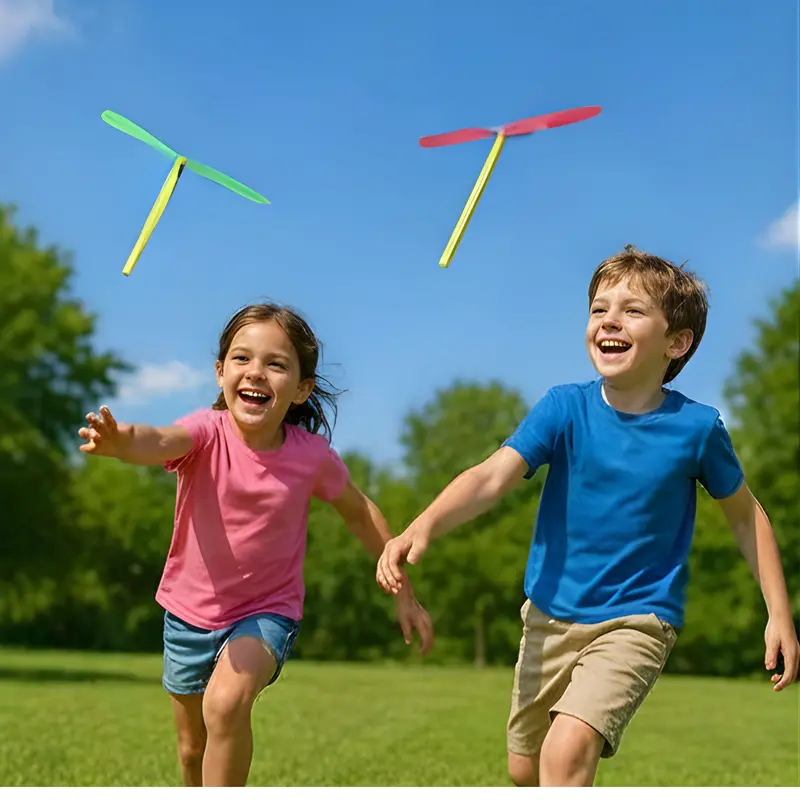 Camp-Themed Dragonfly Propeller Toy Bundle – 48-Piece Set 1