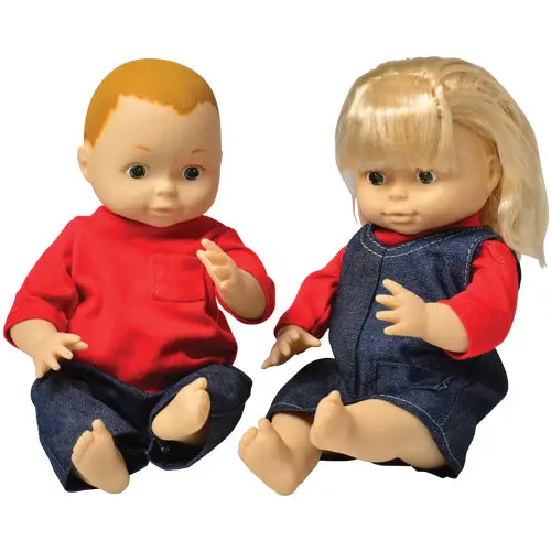 Caucasian Ethnic Doll Pair For Inclusive Play & Social Learning 1