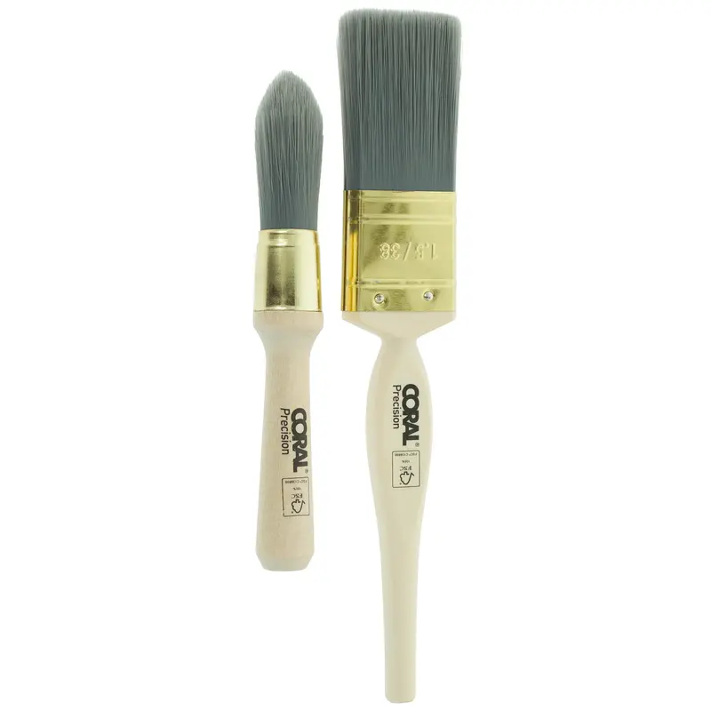 Chalk Paint Brush Set – Platinum Filaments, Easy-Clean Design 1
