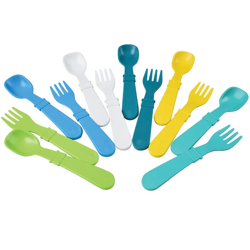 Child-Sized Fork And Spoon Set – Ergonomic Utensils For Early Independence 1