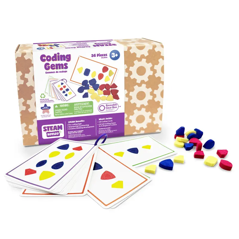 Coding Gems Stem Kit: Tactile Introduction To Programming Concepts 1