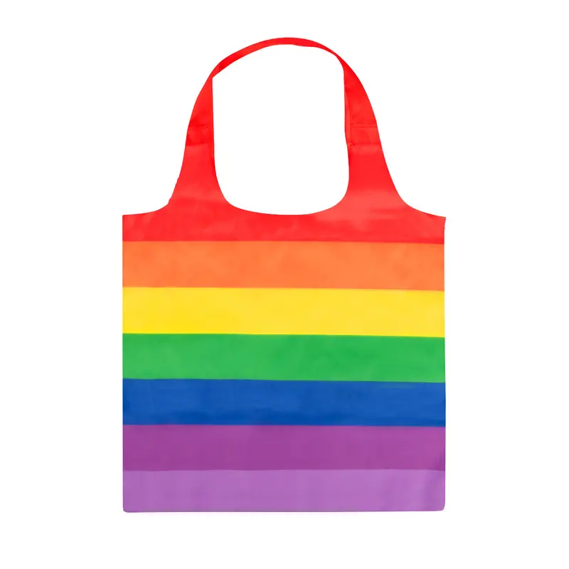 Colorful Rainbow Canvas Tote For Everyday Use 1