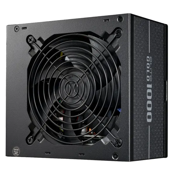 Cooler Master Elite Gold 1000W Psu – Fully Modular Atx Power Supply, 80 Plus Gold Certified, Pcie 5.1 Ready, Black 1