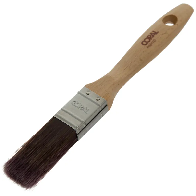Coral Aspire 1-Inch Straight-Cut Flat Brush 1