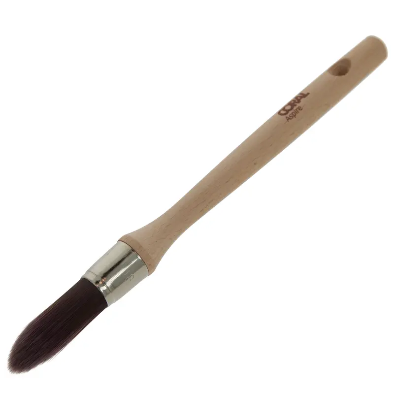 Coral Aspire 18Mm Round Sash Brush – Pointed Tip 1
