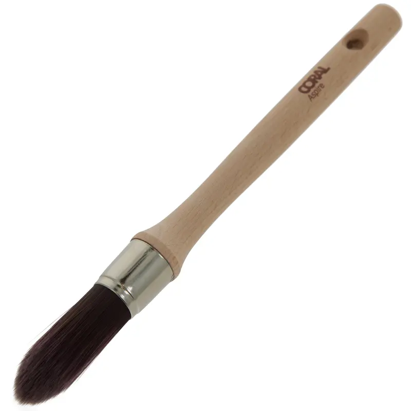 Coral Aspire 21Mm Round Sash Brush – Pointed Tip 1