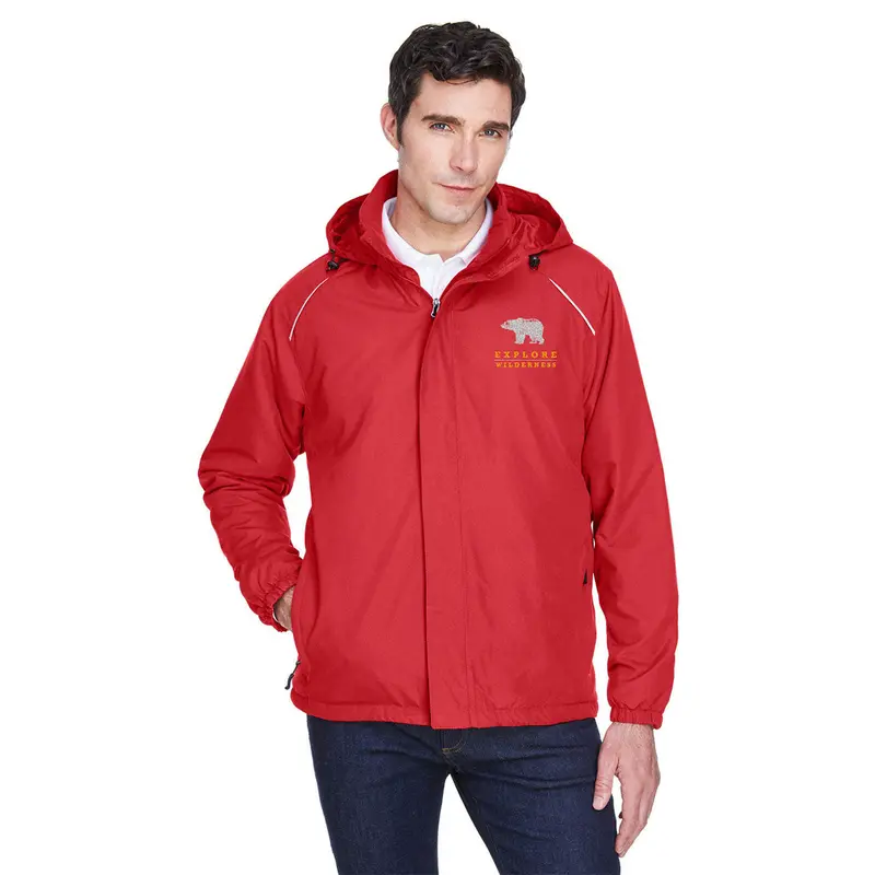 Core365 Weather-Resistant Men’S Padded Jacket 1