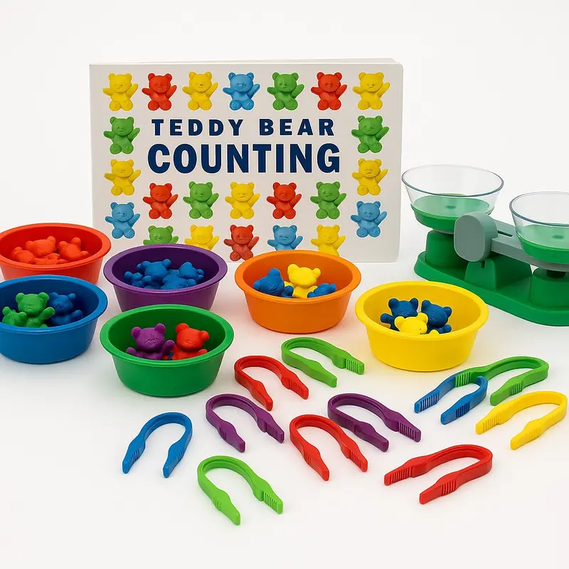 Counting Bears Master Set: Comprehensive Math Manipulative Pack For Preschool 1