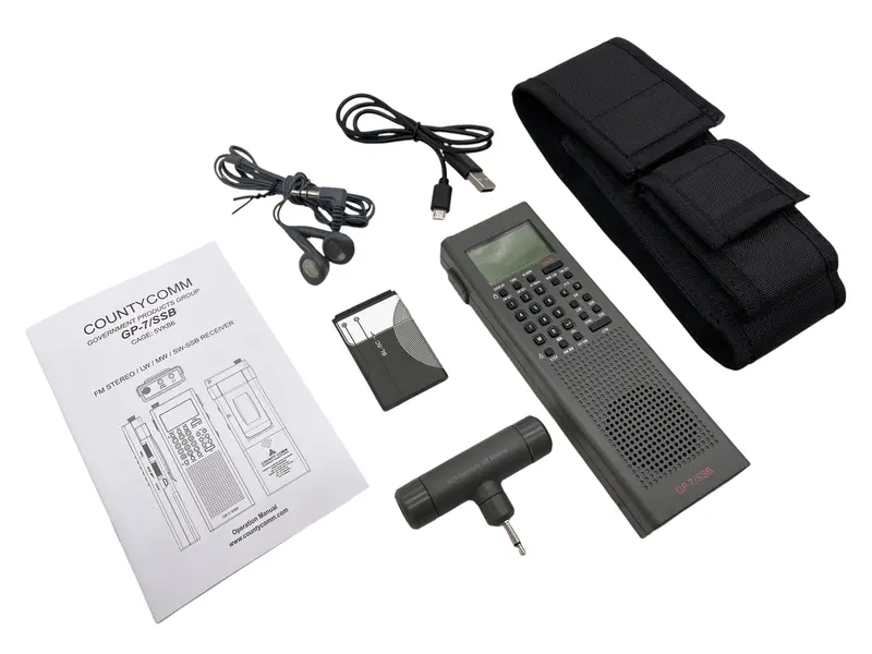 Countycomm Gp-7 Ssb General Purpose Radio – Gen 5 With Usb-C (Government & Mil Spec Pack) 1