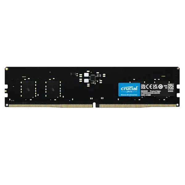 Crucial Ddr5 Desktop Memory – 32Gb (2×16Gb) At 4800Mhz 1