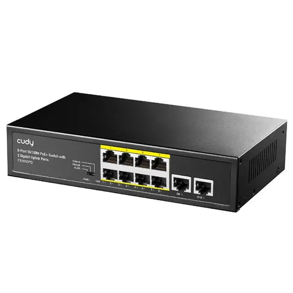 Cudy 10-Port Unmanaged Poe+ Ethernet Switch For Seamless Network Expansion 1