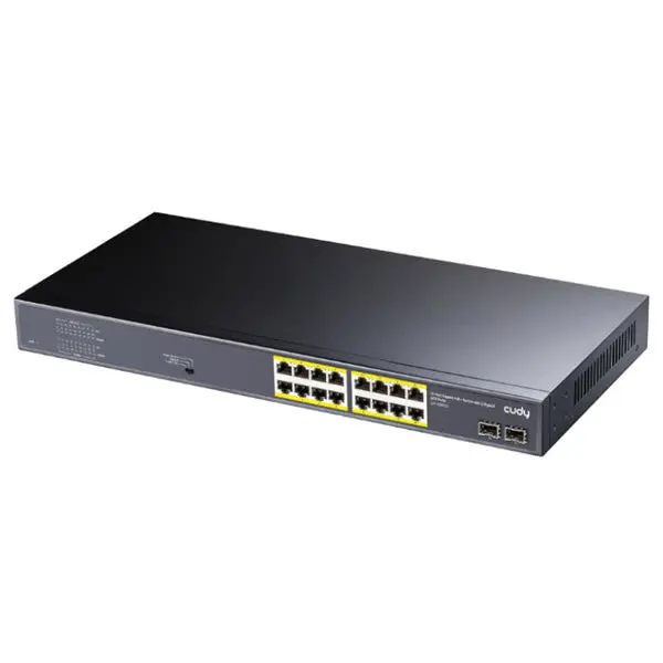 Cudy 16-Port Gigabit Poe+ Unmanaged Network Switch 1