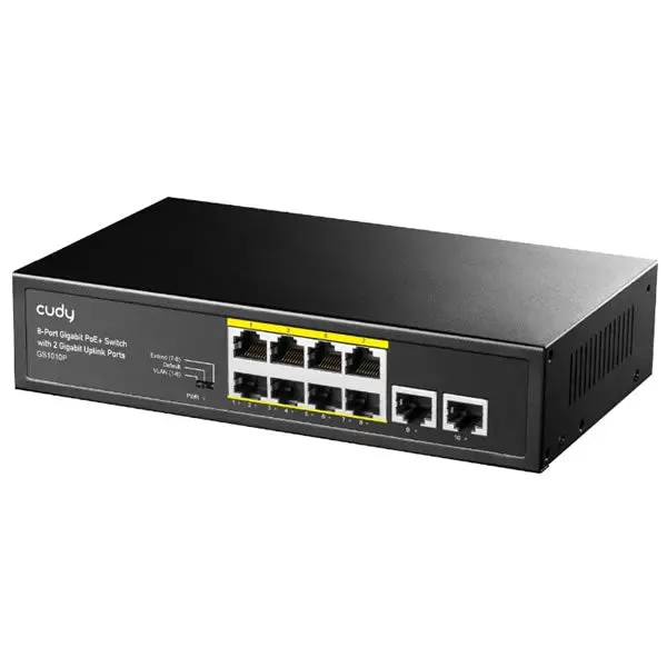 Cudy 8-Port Gigabit Poe+ Unmanaged Ethernet Switch 1