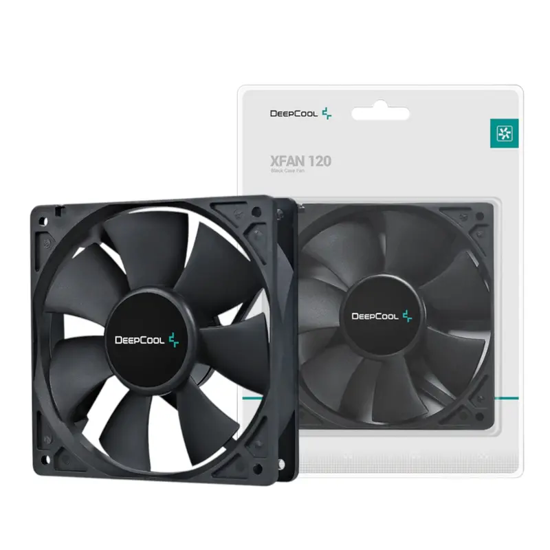 Deepcool Xfan 120Mm Pwm Case Fan – Matte Black 1