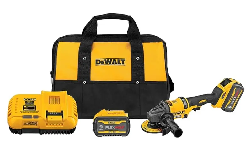 Dewalt Flexvolt 60V Max Angle Grinder Kit With Kickback Brake – 4-1/2" To 6" (Dcg418X2) 1