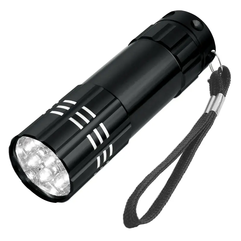 Durable Anodized Flashlight – High-Lumen Led Torch With Secure Carry Strap 1