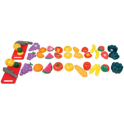 Easy-Slice Fruits And Vegetables Play Food Set (26-Piece) 1