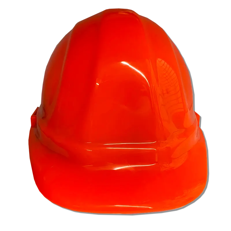 Erb Omega Ii Orange Hard Hat – Ergonomic 6-Point Ratchet Suspension 1